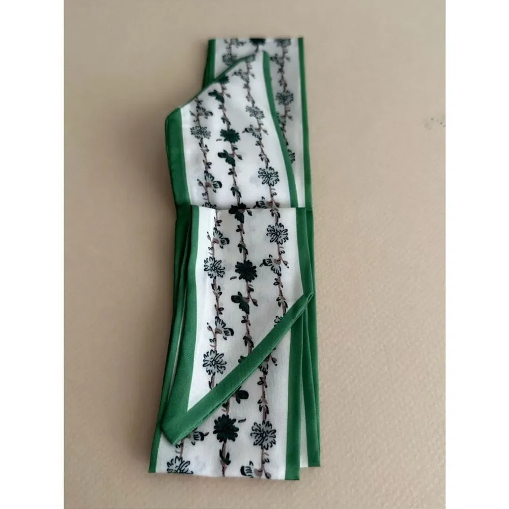 Floral Skinny Scarf M1667